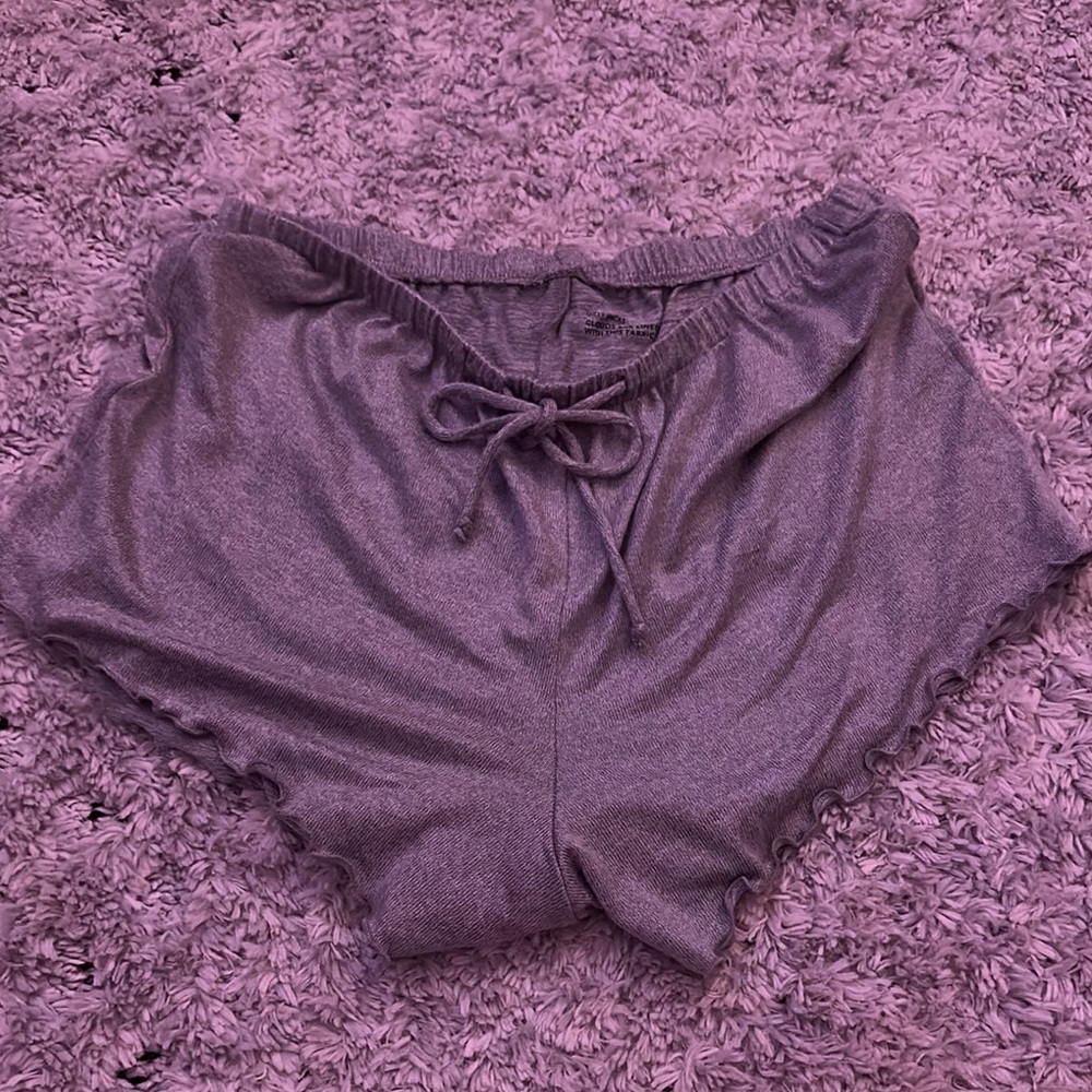 Hilly Hicks size M Women's Gray Sleep Shorts